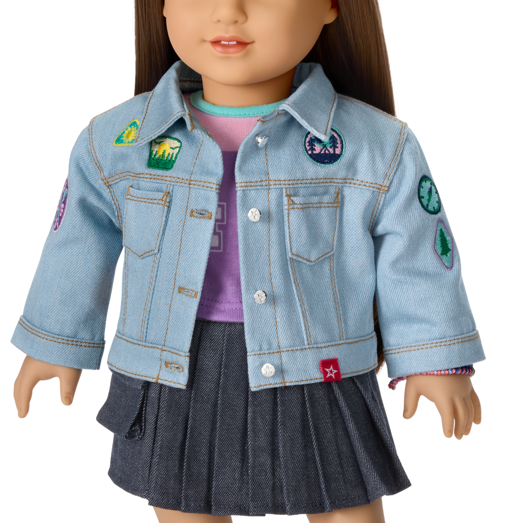 Daisy Davenport's™ Jean Jacket & Accessories for 18-inch Dolls (Girl of the Year™ 2027)